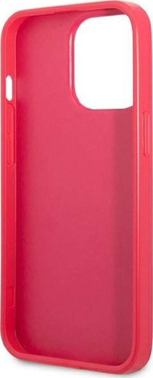 Guess Guess GUHCP13LPS4MF iPhone 13 Pro / 13 6,1" ροζ/ροζ σκληρή θήκη Saffiano 4G Small Metal Logo NoSize