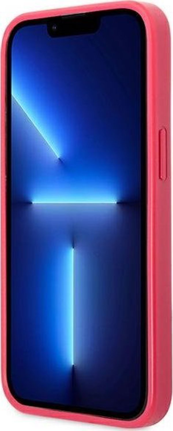 Guess Guess GUHCP13LPS4MF iPhone 13 Pro / 13 6,1" ροζ/ροζ σκληρή θήκη Saffiano 4G Small Metal Logo NoSize
