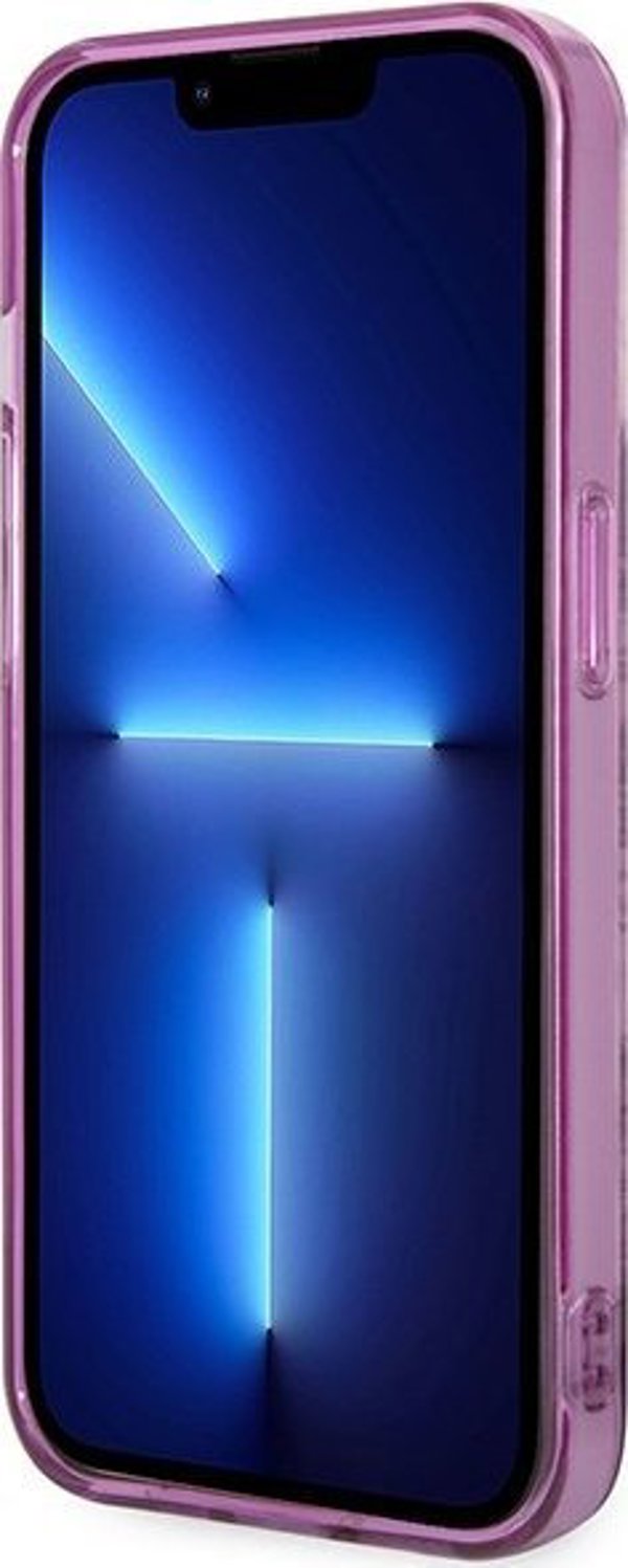 Guess Θήκη Guess GUHCP14XHGPLHF Apple iPhone 14 Pro Max φούξια σκληρή θήκη Συλλογή Πορσελάνης