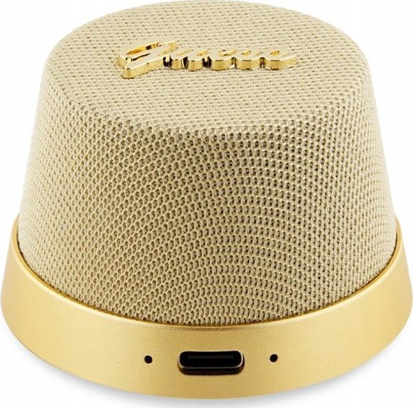Guess Ηχείο Bluetooth Guess Magnetic Script Metal - χρυσό