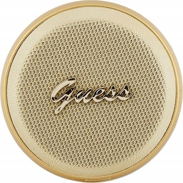 Guess Ηχείο Bluetooth Guess Magnetic Script Metal - χρυσό