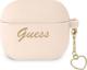 Guess case for Airpods 3 GUA3LSCHSP pink Silicone Heart Charm 3666339039028