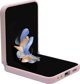Guess case for Samsung Z Flip5 GUHCZF5HGGSHP pink HC PU/TPU Glitter Script 3666339173999