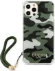 Guess case for iPhone 12 Pro Max 6,7" GUHCP12LKSARKA khaki hard case Camo Collection 3666339004101