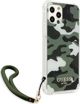 Guess case for iPhone 12 Pro Max 6,7" GUHCP12LKSARKA khaki hard case Camo Collection 3666339004101