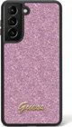 Guess Αυθεντική Θήκη GUESS Hardcase GUHCS24SHGGSHU για Samsung S24 (Glitter Script / μωβ)