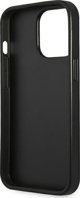 Guess case for iPhone 14 Pro 6,1" GUHCP14LPSATLK black HC Saffiano PU Triangle 3666339065386