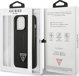 Guess case for iPhone 14 Pro 6,1" GUHCP14LPSATLK black HC Saffiano PU Triangle 3666339065386