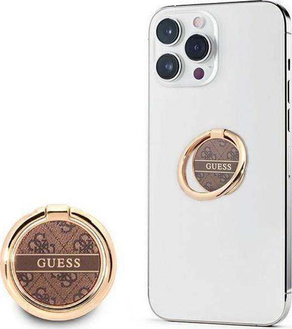 Guess Guess Βάση δαχτυλιδιού GURSHG4SW καφέ/ καφέ 4G