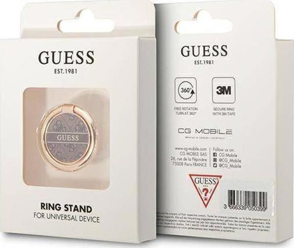 Guess Guess Βάση δαχτυλιδιού GURSHG4SW καφέ/ καφέ 4G