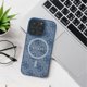 Guess Guess GUHCP16SP4TDPP iPhone 16 6.1" ροζ/ροζ σκληρή θήκη Δέρμα 4G Τρίγωνο Strass MagSafe
