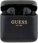Guess Bluetooth headphones GUTWSSU20ALEGK TWS + charge station black Printed Logo 3666339170288
