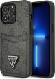 Guess Guess GUHCP13LP4TPK iPhone 13 Pro / 13 6,1" μαύρο/black σκληρή θήκη 4G Triangle Logo Cardslot NoSize