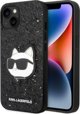 Σκληρή θήκη Karl Lagerfeld KLHCP14MG2CPK Apple iPhone 14 Plus czarny/black Glitter Choupette Patch