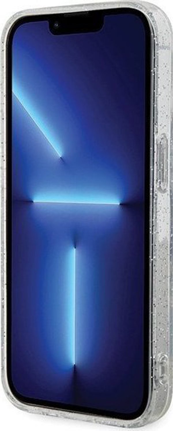 Διάφανη σκληρή θήκη Karl Lagerfeld Karl Lagerfeld KLHMP15LHGKCNOT iPhone 15 Pro 6.1" Karl&Choupette Glitter MagSafe