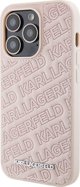 Σκληρή θήκη Karl Lagerfeld Karl Lagerfeld KLHCP15XPQKPMP iPhone 15 Pro Max 6.7" ροζ Quilted K Pattern