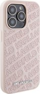 Σκληρή θήκη Karl Lagerfeld Karl Lagerfeld KLHCP15XPQKPMP iPhone 15 Pro Max 6.7" ροζ Quilted K Pattern