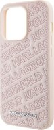 Σκληρή θήκη Karl Lagerfeld Karl Lagerfeld KLHCP15XPQKPMP iPhone 15 Pro Max 6.7" ροζ Quilted K Pattern