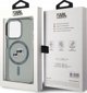 Σκληρή θήκη Karl Lagerfeld KLHMP15LHLSKCK iPhone 15 Pro 6.1" μαύρο/μαύρο IML Metal Karl&Choupette Head MagSafe