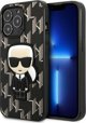 Σκληρή θήκη Karl Lagerfeld Etui Karl Lagerfeld KLHCP13LPMNIKBK Apple iPhone 13 Pro μαύρη Monogram Ikonik Patch