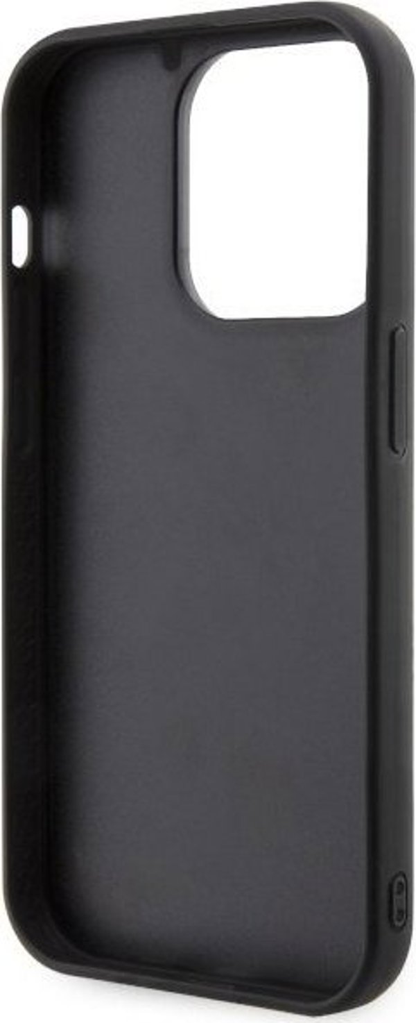 Σκληρή θήκη Karl Lagerfeld KLHCP14X3DRKHNK Apple iPhone 14 Pro Max μαύρη Rubber Choupette 3D