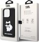 Σκληρή θήκη Karl Lagerfeld KLHCP14X3DRKHNK Apple iPhone 14 Pro Max μαύρη Rubber Choupette 3D
