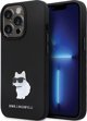 Σκληρή θήκη Karl Lagerfeld Karl Lagerfeld KLHCP13LSMHCNPK iPhone 13 Pro / 13 6.1" μαύρη σιλικόνης C Metal Pin