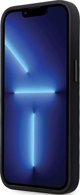 Σκληρή θήκη Karl Lagerfeld Karl Lagerfeld KLHCP13LSMHCNPK iPhone 13 Pro / 13 6.1" μαύρη σιλικόνης C Metal Pin