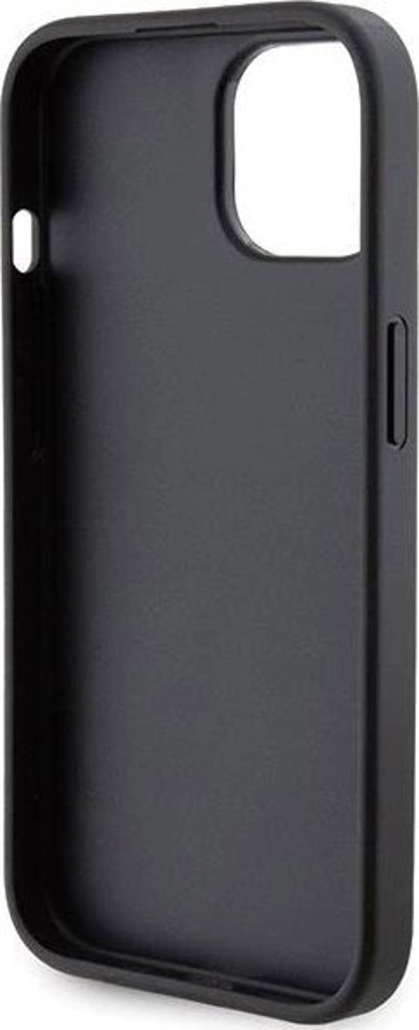 Karl Lagerfeld Karl Lagerfeld KLHCP15SGSACHPK iPhone 15 6.1" μαύρο/black σκληρή θήκη Gripstand Saffiano Choupette Pins