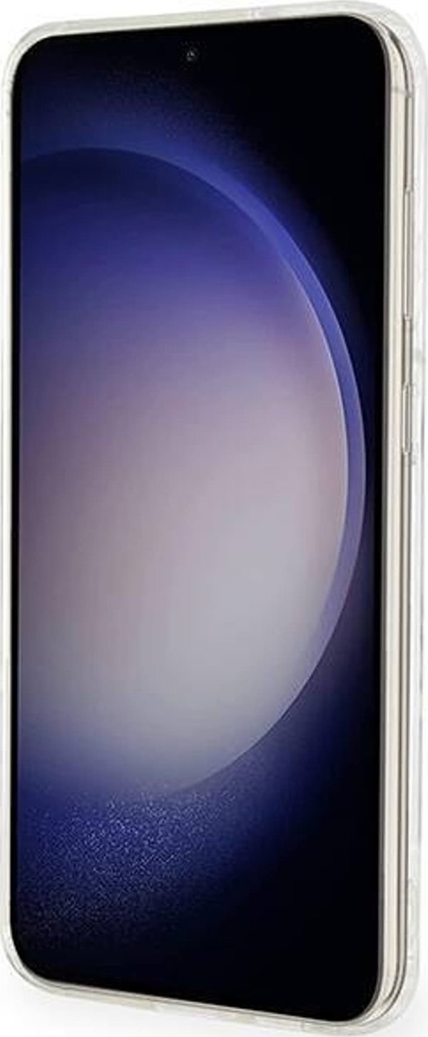 Σκληρή θήκη Karl Lagerfeld KLHMS23MHFCKNOT Samsung Galaxy S23+ Plus IML Ikonik MagSafe διαφανής