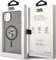 Σκληρή θήκη Karl Lagerfeld Karl Lagerfeld KLHMP15MHGKCNOK iPhone 15 Plus / 14 Plus 6.7" μαύρο Karl&Choupette Glitter MagSafe