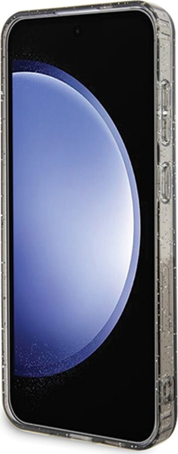 Σκληρή θήκη Karl Lagerfeld Etui Karl Lagerfeld KLHCS24MHNKCTGK Samsung Galaxy S24+ Plus Glitter Karl&Choupette czarny/black