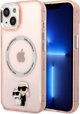 Karl Lagerfeld Karl Lagerfeld IML NFT Karl & Choupette MagSafe - Θήκη iPhone 14 (ροζ)