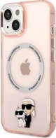 Karl Lagerfeld Karl Lagerfeld IML NFT Karl & Choupette MagSafe - Θήκη iPhone 14 (ροζ)