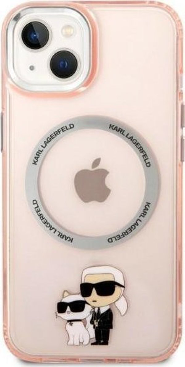 Karl Lagerfeld Karl Lagerfeld IML NFT Karl & Choupette MagSafe - Θήκη iPhone 14 (ροζ)