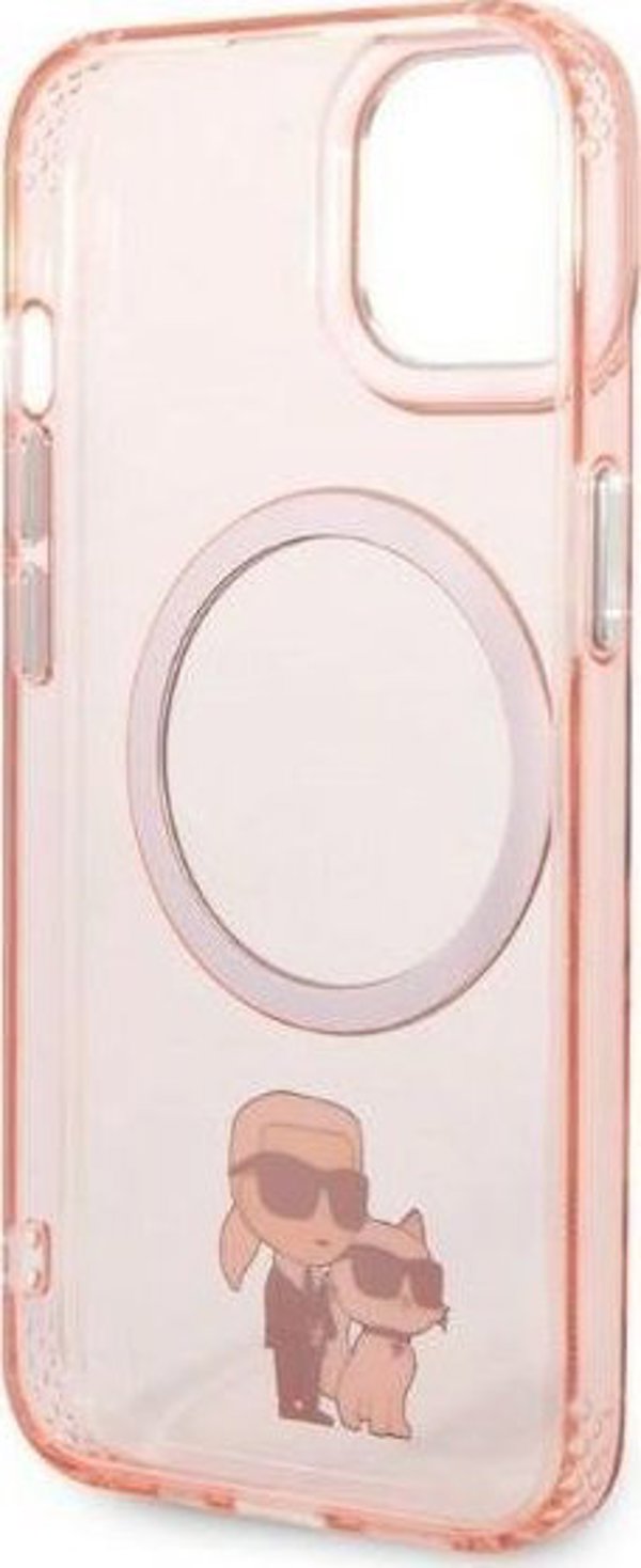 Karl Lagerfeld Karl Lagerfeld IML NFT Karl & Choupette MagSafe - Θήκη iPhone 14 (ροζ)