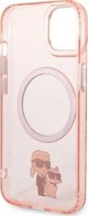 Karl Lagerfeld Karl Lagerfeld IML NFT Karl & Choupette MagSafe - Θήκη iPhone 14 (ροζ)