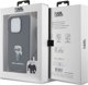 Karl Lagerfeld Karl Lagerfeld KLHCP15LSASKNPSK iPhone 15 Pro 6.1" σκληρή θήκη μαύρη Crossbody Saffiano Monogram Metal Pin Karl & Choupette