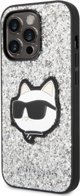 Karl Lagerfeld Karl Lagerfeld KLHCP14XG2CPS iPhone 14 Pro Max 6,7" ασημί/ασημένιο σκληρή θήκη Glitter Choupette Patch NoSize