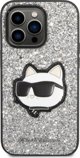 Karl Lagerfeld Karl Lagerfeld KLHCP14XG2CPS iPhone 14 Pro Max 6,7" ασημί/ασημένιο σκληρή θήκη Glitter Choupette Patch NoSize