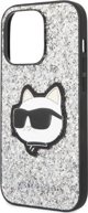 Karl Lagerfeld Karl Lagerfeld KLHCP14XG2CPS iPhone 14 Pro Max 6,7" ασημί/ασημένιο σκληρή θήκη Glitter Choupette Patch NoSize