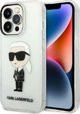 Διάφανη σκληρή θήκη Karl Lagerfeld KLHCP14XHNIKTCT Apple iPhone 14 Pro Max Ikonik Etui Karl Lagerfeld