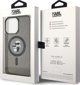 Θήκη Karl Lagerfeld Karl Lagerfeld KLHMP15XHGKCNOK iPhone 15 Pro Max 6.7" μαύρο/black σκληρή θήκη Karl&Choupette Glitter MagSafe