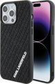 Σκληρή θήκη Karl Lagerfeld Karl Lagerfeld KLHCP15X3DMKRLK iPhone 15 Pro Max 6.7" μαύρο 3D Rubber Multi Logo