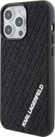 Σκληρή θήκη Karl Lagerfeld Karl Lagerfeld KLHCP15X3DMKRLK iPhone 15 Pro Max 6.7" μαύρο 3D Rubber Multi Logo