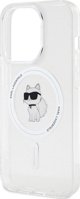 Διαφανής σκληρή θήκη Karl Lagerfeld KLHMP15LHFCCNOT iPhone 15 Pro 6.1" IML Choupette MagSafe