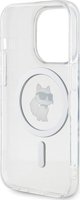Διαφανής σκληρή θήκη Karl Lagerfeld KLHMP15LHFCCNOT iPhone 15 Pro 6.1" IML Choupette MagSafe