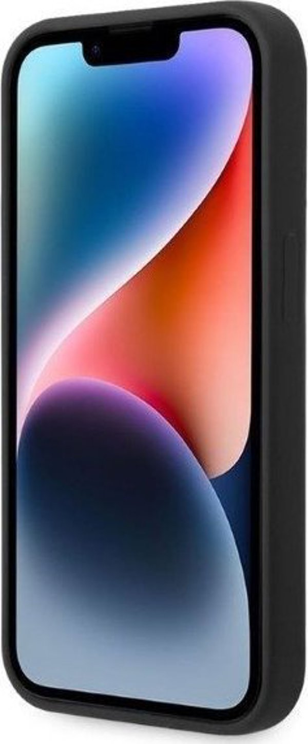 Karl Lagerfeld Θήκη Karl Lagerfeld KLHCP14XSNIKBCK Apple iPhone 14 Pro Max σκληρή θήκη μαύρη Σιλικόνη Ikonik