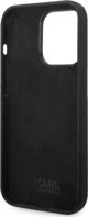 Karl Lagerfeld Θήκη Karl Lagerfeld KLHCP14XSNIKBCK Apple iPhone 14 Pro Max σκληρή θήκη μαύρη Σιλικόνη Ikonik