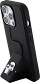 Karl Lagerfeld Karl Lagerfeld KLHCP15LGSAKCPK iPhone 15 Pro 6.1" μαύρη σκληρή θήκη Gripstand Saffiano Karl&Choupette Pins